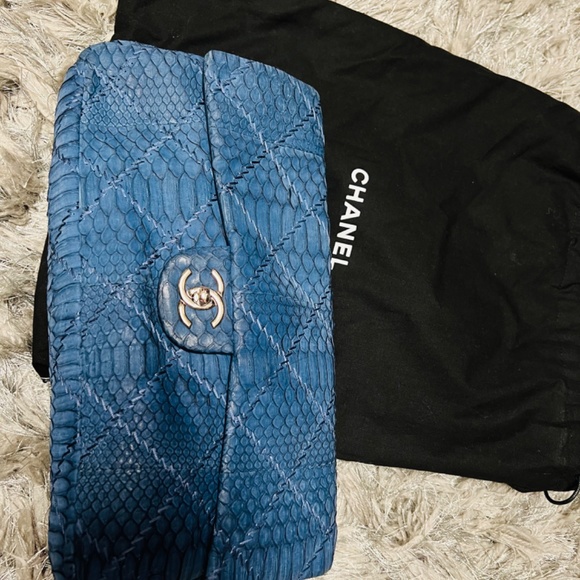 100% Authentic Python Blue Bag - Picture 2 of 11